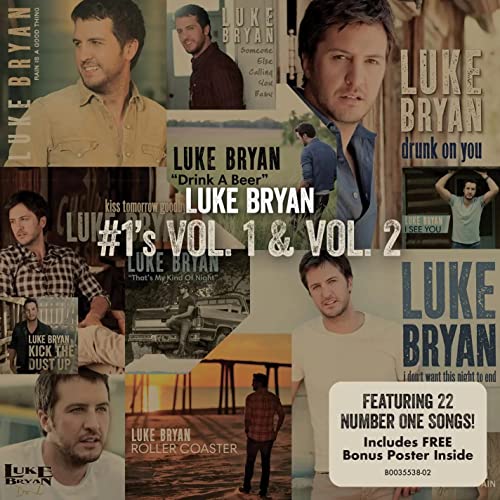 Luke Bryan - #1’s: Vol. 1 & Vol. 2 (2 Cd's) | CD