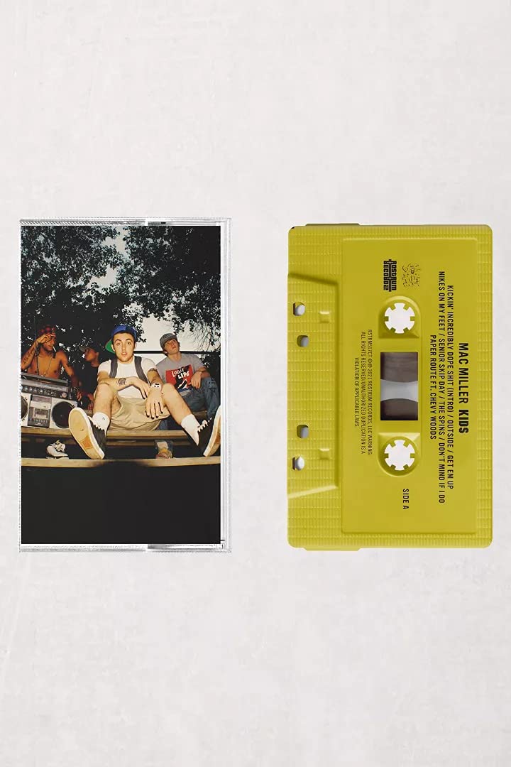 Mac Miller - Kids (Indie Exclusive, Limited Edition, Yellow Colored Tape) | Cassette