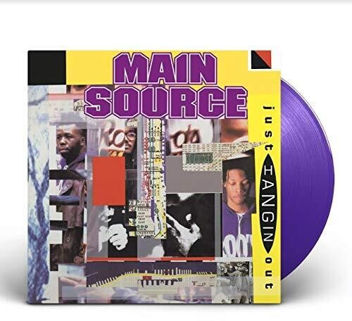 Main Source | Just Hangin' Out / Live At The Barbecue (Colored Vinyl, Purple) (7" Single) | Vinyl - 0