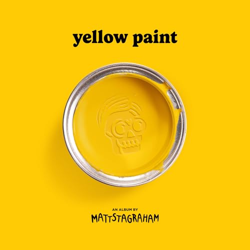 Mattstagraham - Yellow Paint (Translucent Highlighter Yellow Clear Splatter Vinyl) | Vinyl