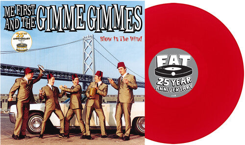 Me First and the Gimme Gimmes - Blow in the Wind: 25th Anniversary Edition (Apple Red Colored Vinyl, Reissue) | Vinyl