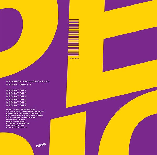 MELCHIOR PRODUCTIONS LTD - Meditations 1-6 | CD