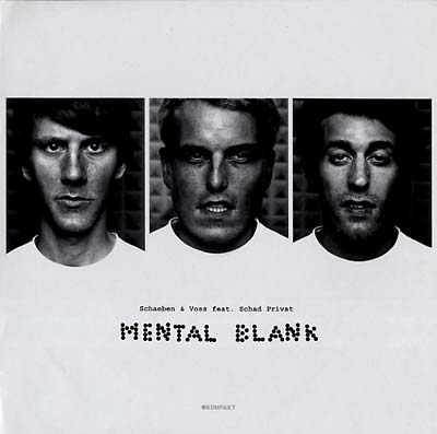 SCHAEBEN & VOSS (FEAT. SCHAD PRIVAT) - Mental Blank | Vinyl