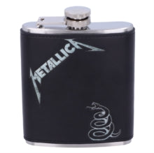 Metallica - Black Album Hip Flask 7oz | Accessories