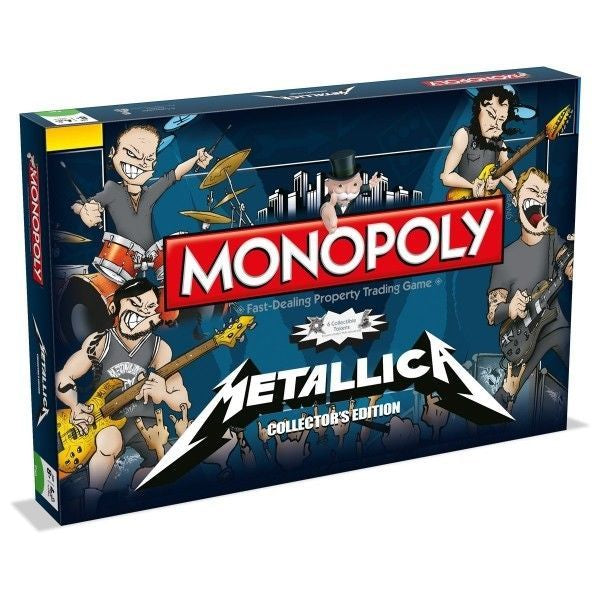Metallica - Metallica Monopoly Board Game | Board Games