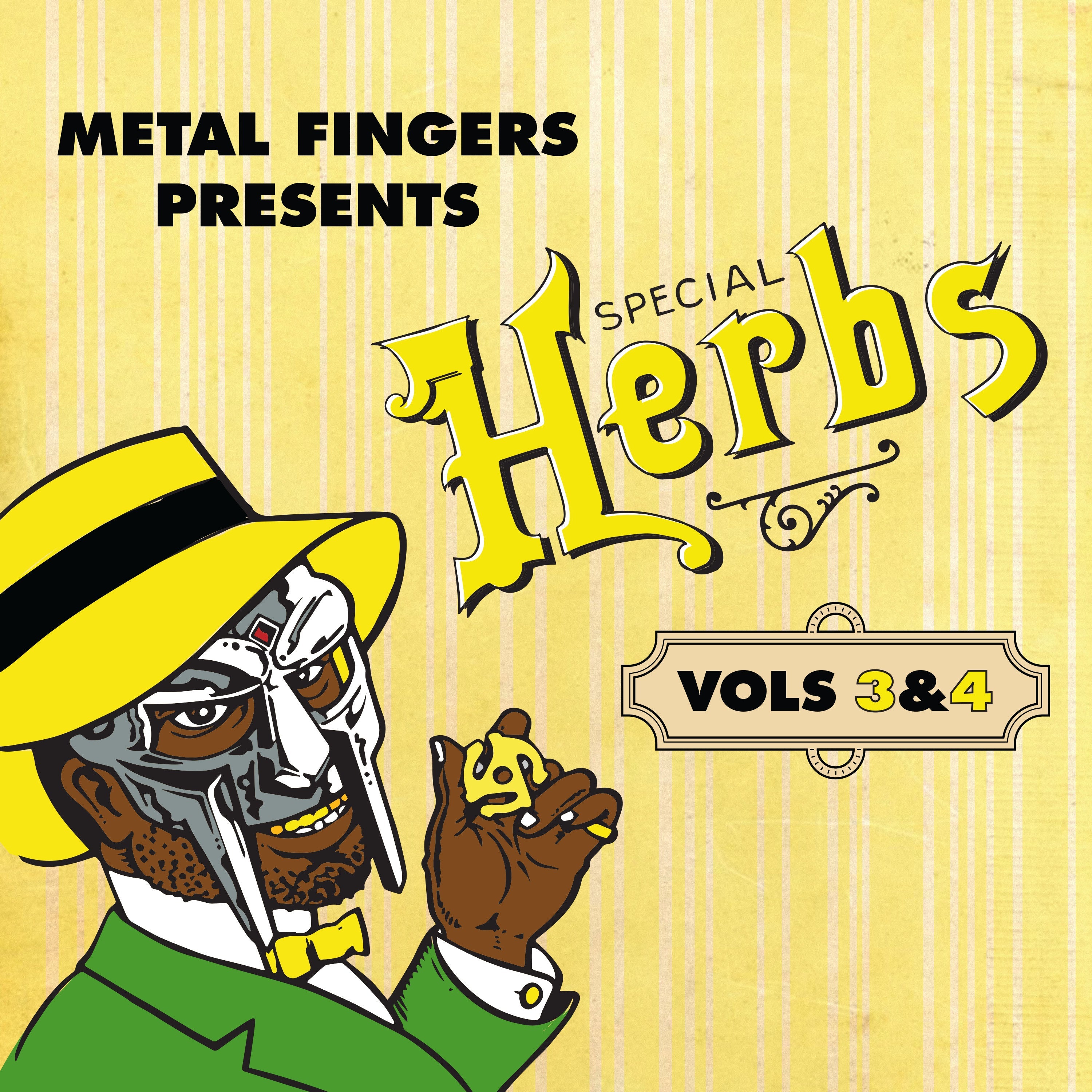 MF Doom | Metal Fingers Presents: Special Herbs Vol. 3 & 4 | Cassette