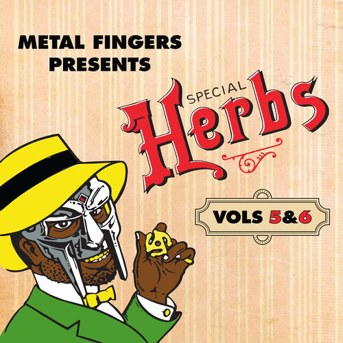 MF Doom | Metal Fingers Presents: Special Herbs Vol. 5 & 6 (Limited Edition, Red Colored Vinyl) (2 Lp's) | Vinyl