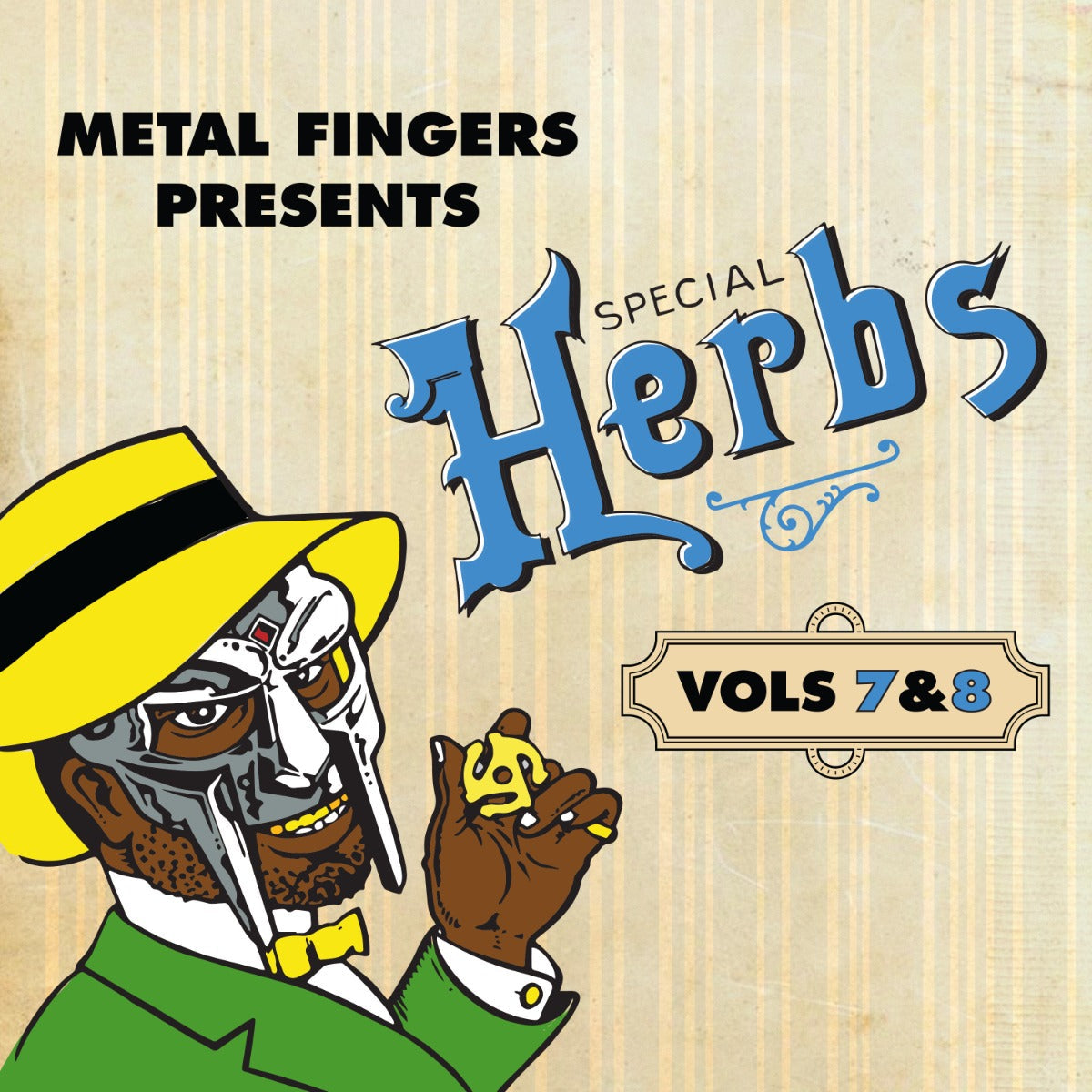 Mf Doom | Metal Fingers Presents: Special Herbs Vols. 7 & 8 (Sky Blue Colored Vinyl Gatefold 2Lp) | Vinyl