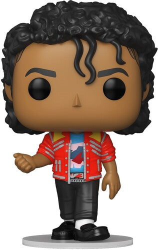 Michael Jackson | Funko POP! Rocks: Michael Jackson - Beat It (Vinyl Figure, Collectible) | Action Figure