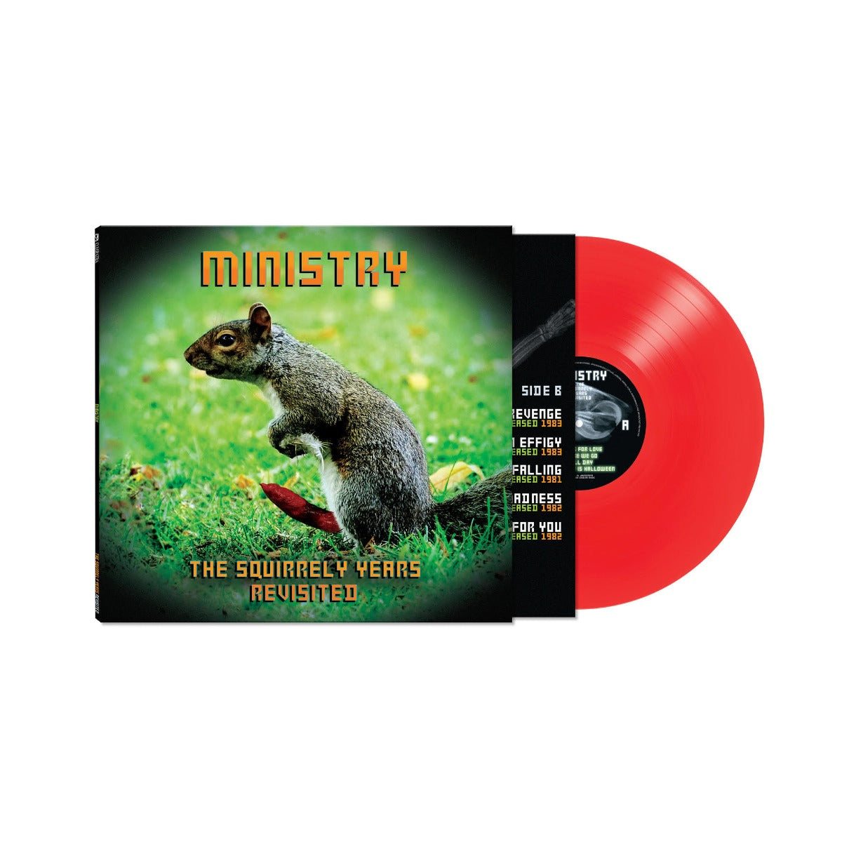 Ministry | The Squirrely Years Revisited (Color Vinyl) (Red) | Vinyl