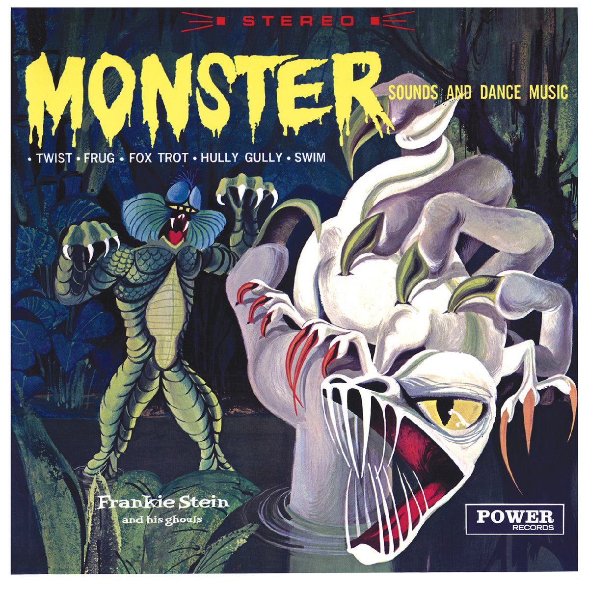 Frankie Stein and His Ghouls - Monster Sounds and Dance Music (COKE CLEAR WITH YELLOW "SERPENTINE" SWIRL VINYL) | Vinyl