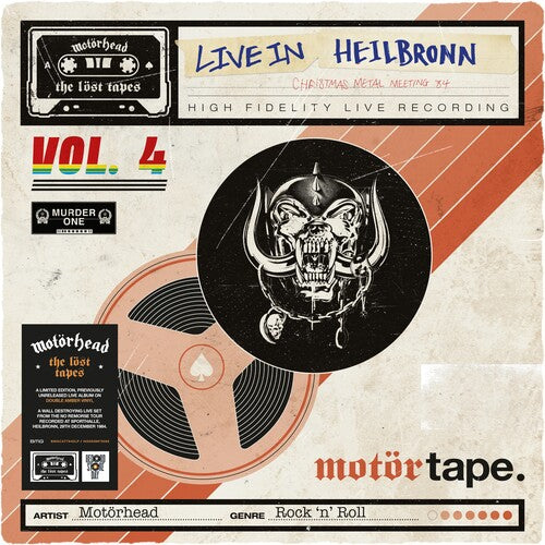Motorhead - Lost Tapes, Vol. 4 (Live in Heilbronn 1984) (RSD 4.22.23) | Vinyl