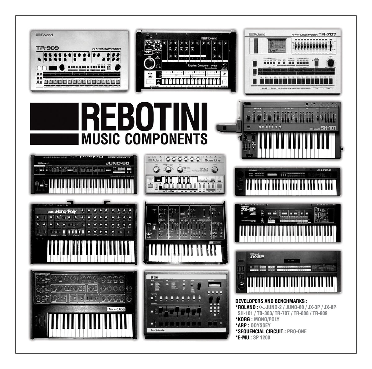 Arnaud Rebotini - Music Components | Vinyl