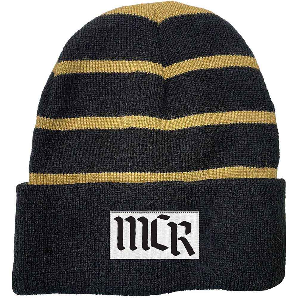 My Chemical Romance - Shadows Beanie - Black/Gold Stripe | Hat Black