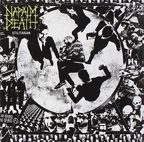 Napalm Death - Utilitarian (Decibel Edition) (Indie Exclusive, Black Ice Colored Vinyl) | Vinyl