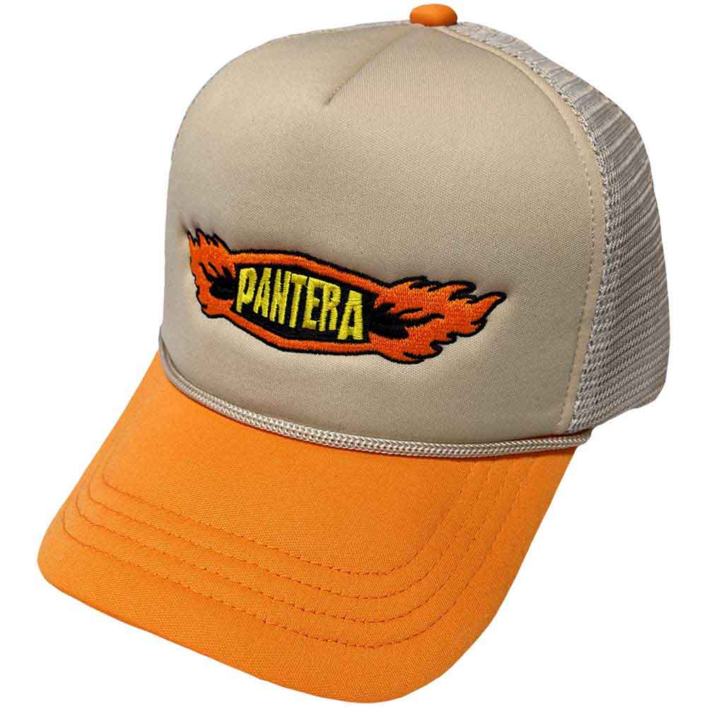Pantera - Flames Logo | Hat Neutral, Orange
