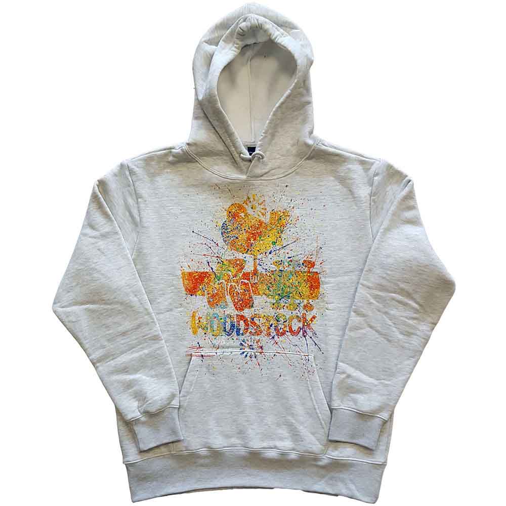 Woodstock - Splatter | Sweatshirt Neutral, White