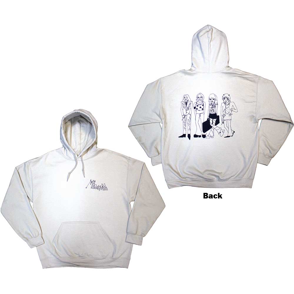 Maneskin - Pocket Logo & Mini Doodles | Sweatshirt Neutral