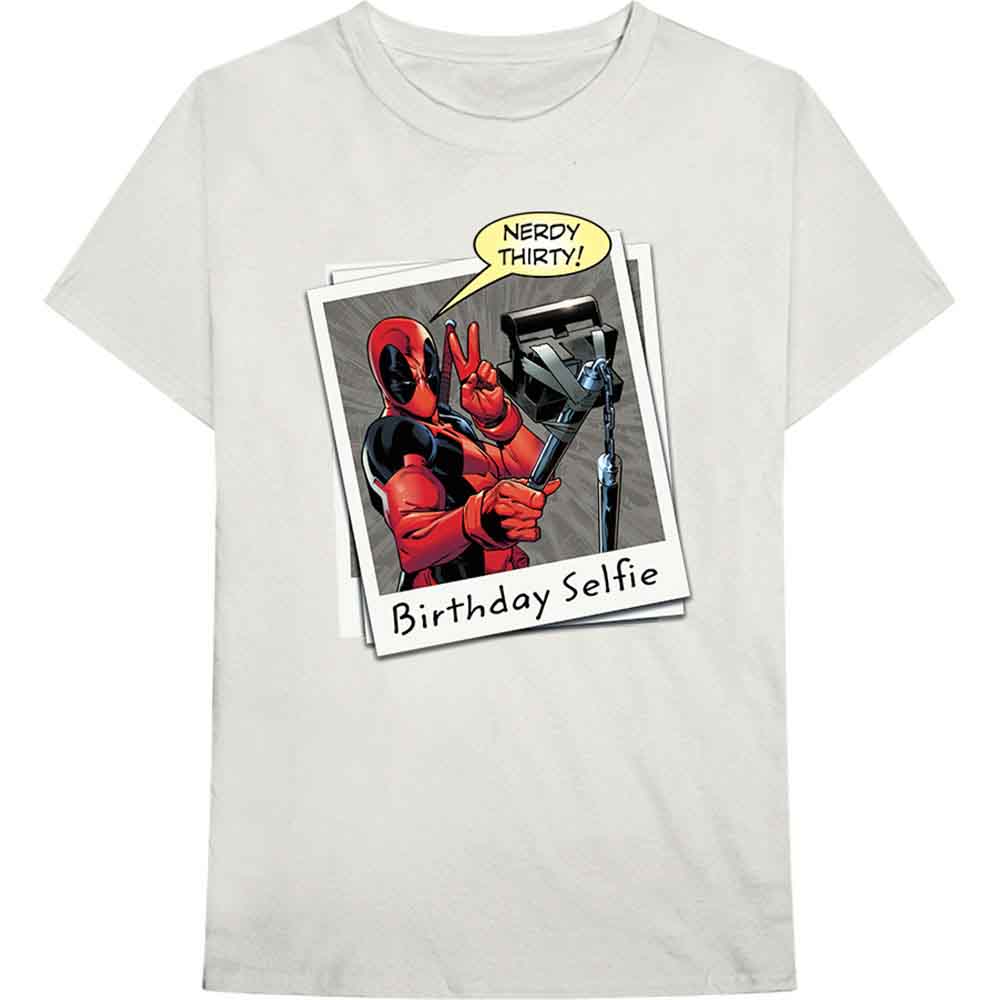 Marvel Comics - Deadpool Birthday Selfie | T-Shirt Neutral