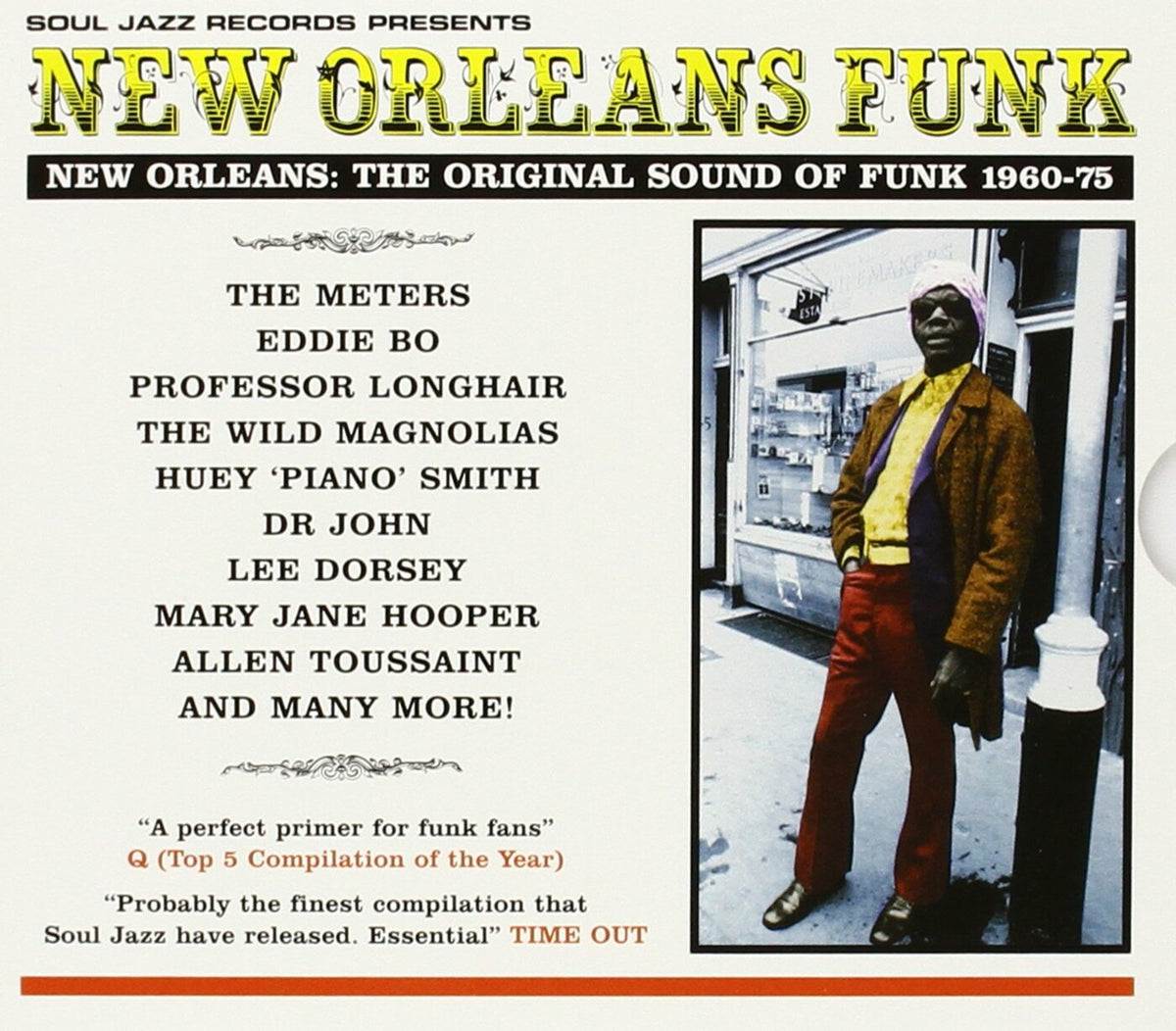Soul Jazz Records presents - New Orleans Funk: Original Sound of Funk 1960-75 | CD