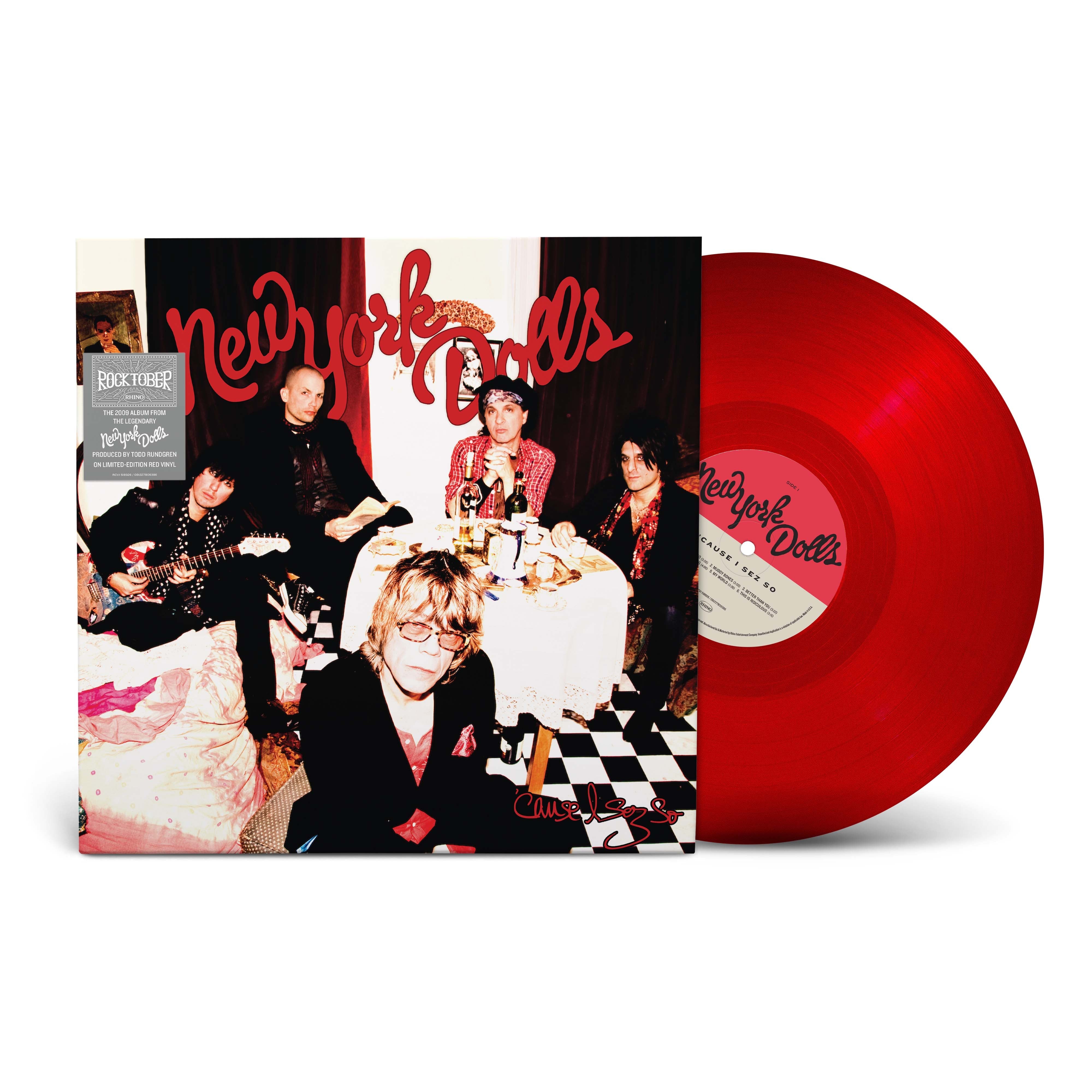 New York Dolls - Cuz I Sez So (RKTBR25)(1LP Red Vinyl( | Vinyl