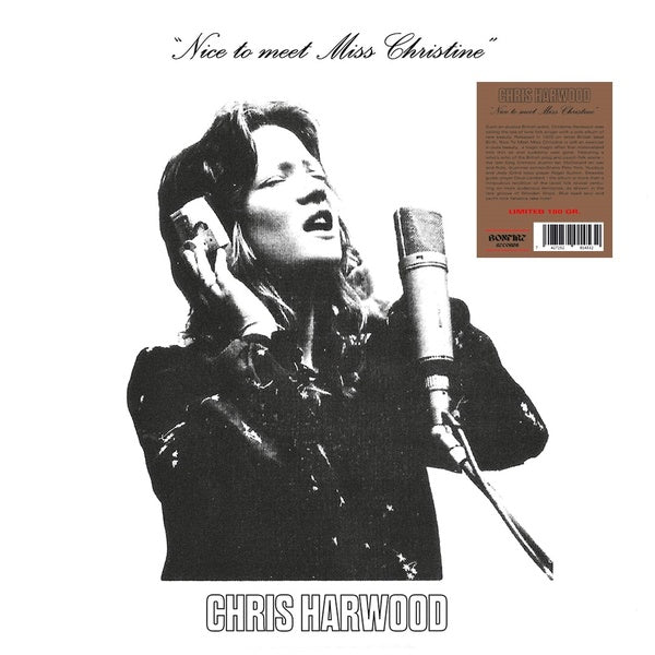 CHRIS HARWOOD - Nice To Meet Miss Christine | Vinyl
