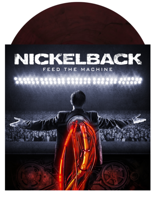 Nickelback - Feed The Machine (Limited Edition, Red & Black Marble Colored Vinyl, Digital Download Card) | Vinyl
