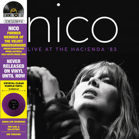 Nico - Live At The Hacienda '83 (Colored Vinyl, Clear Vinyl, Purple) | Vinyl