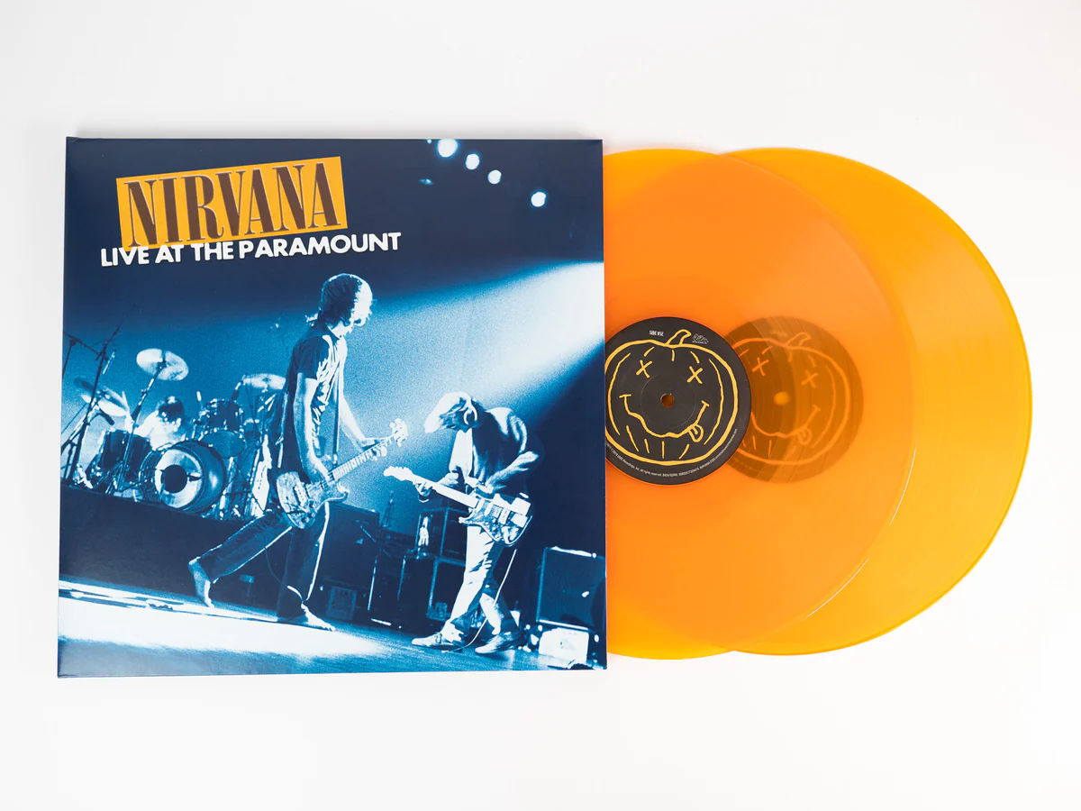 Nirvana | Live At The Paramount (Transparent Orange Colored Vinyl) (2 Lp) | Vinyl