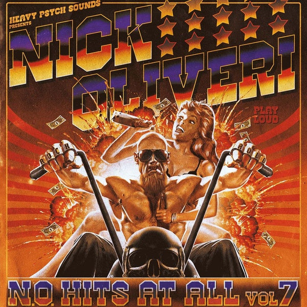 NICK OLIVERI - N.O. Hits At All Vol. 7 (Red/Yellow/Transparent Purple Striped Vinyl) | Vinyl