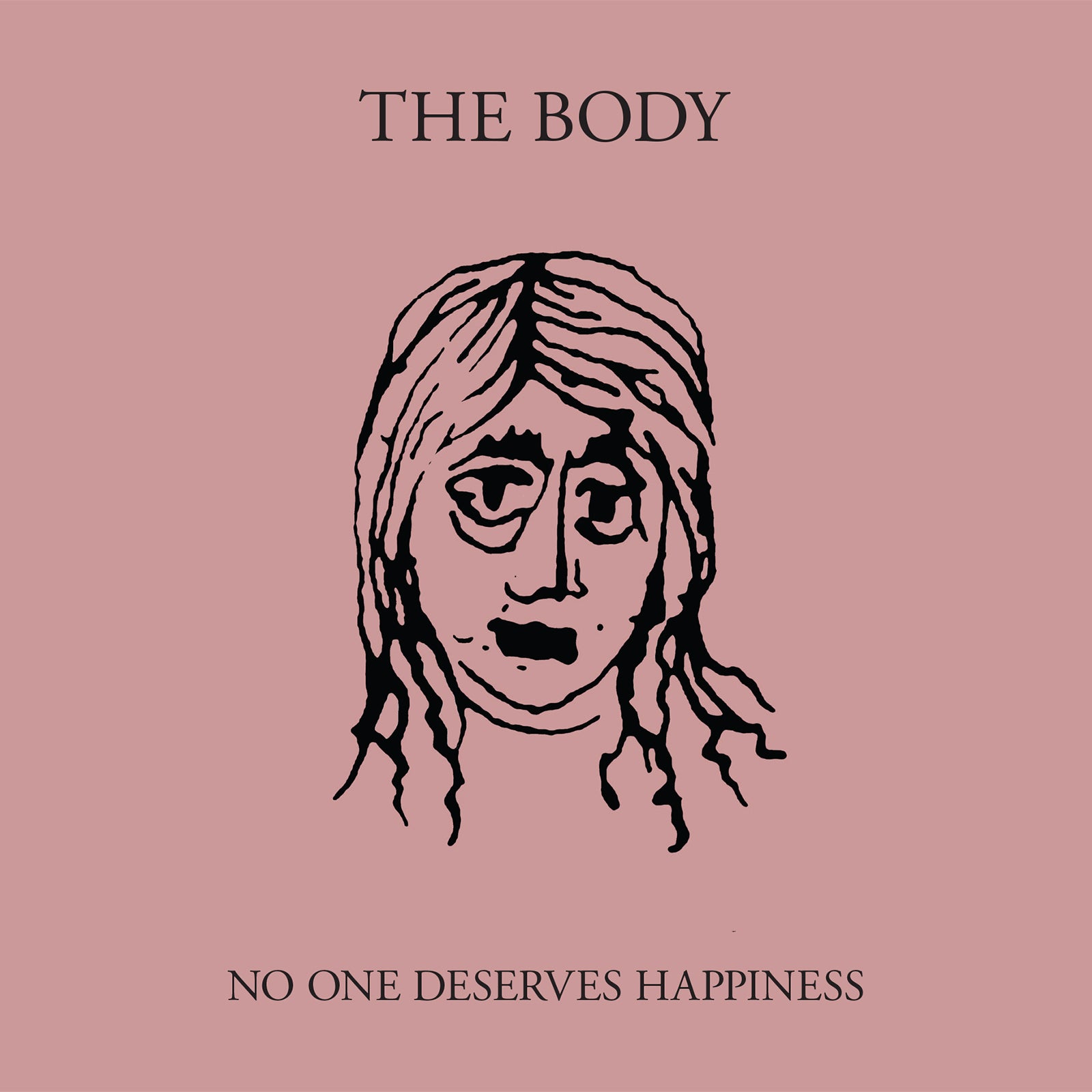 The Body - No One Deserves Happiness (CLEAR WITH PINK VINYL) | Vinyl