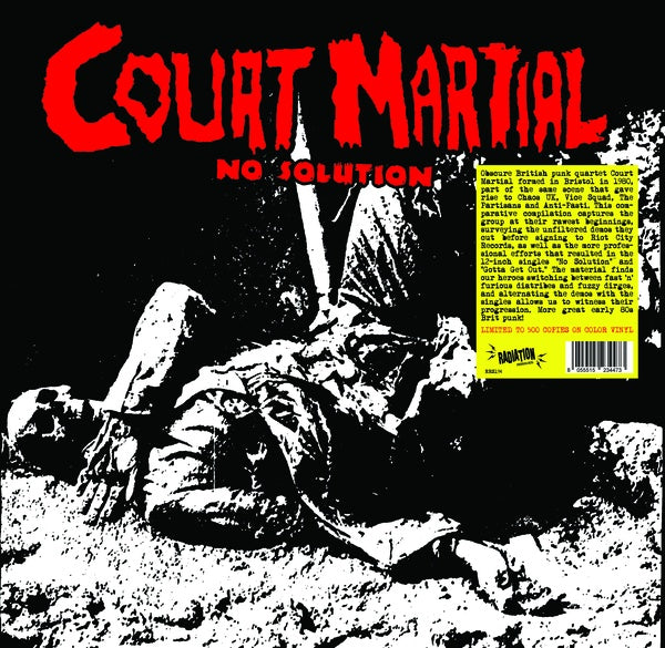 COURT MARTIAL - No Solution: Singles & Demos 1981/1982 | Vinyl