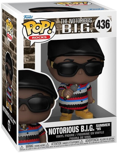 Notorious B.I.G. | FUNKO POP! Rocks: Notorious B.I.G. Summer '95 (Vinyl Figure) | Action Figure