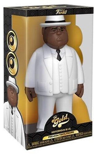 Notorious B.I.G. | FUNKO VINYL GOLD 12": Biggie Smalls - White Suit | Action Figure
