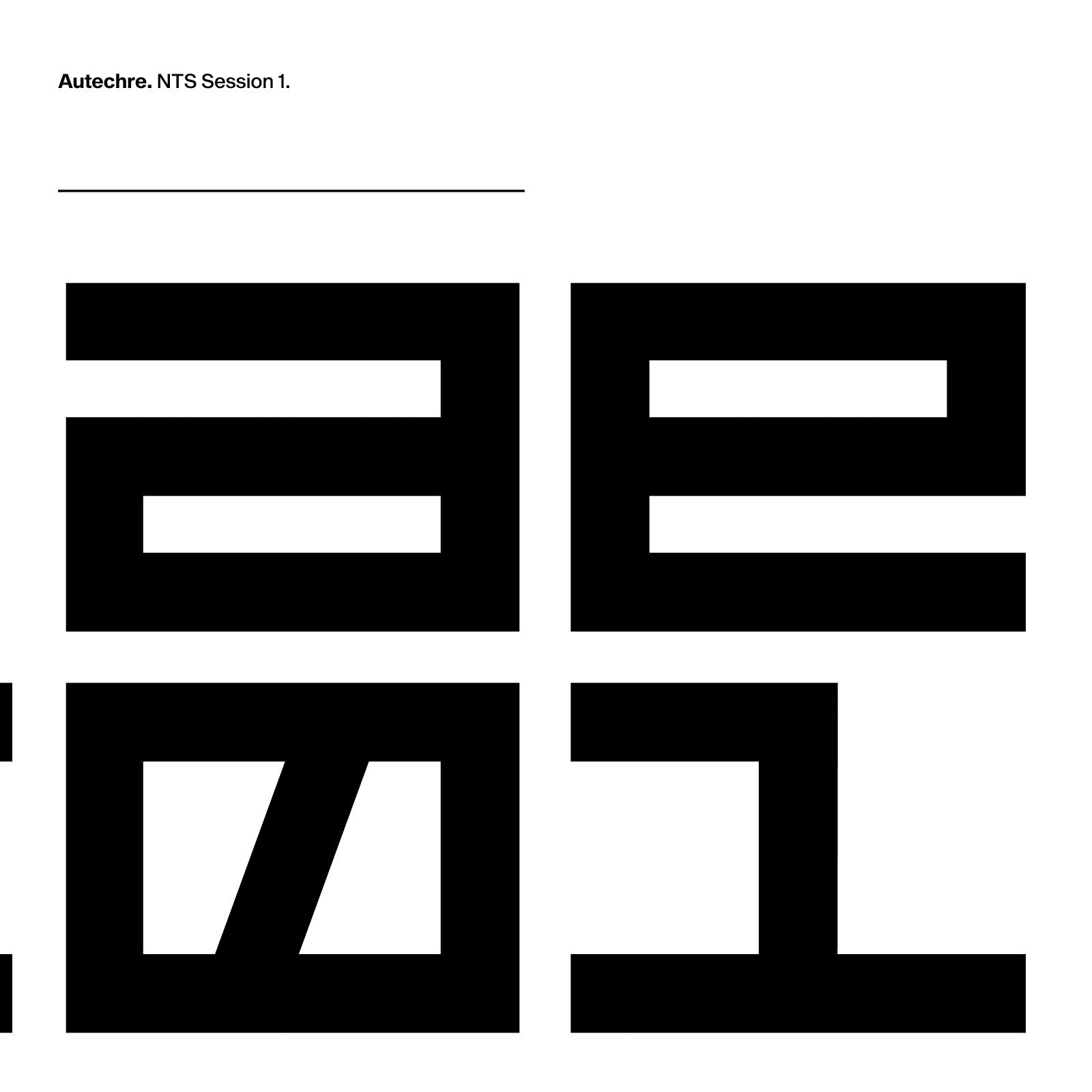 Autechre - NTS Sessions 1 | Vinyl