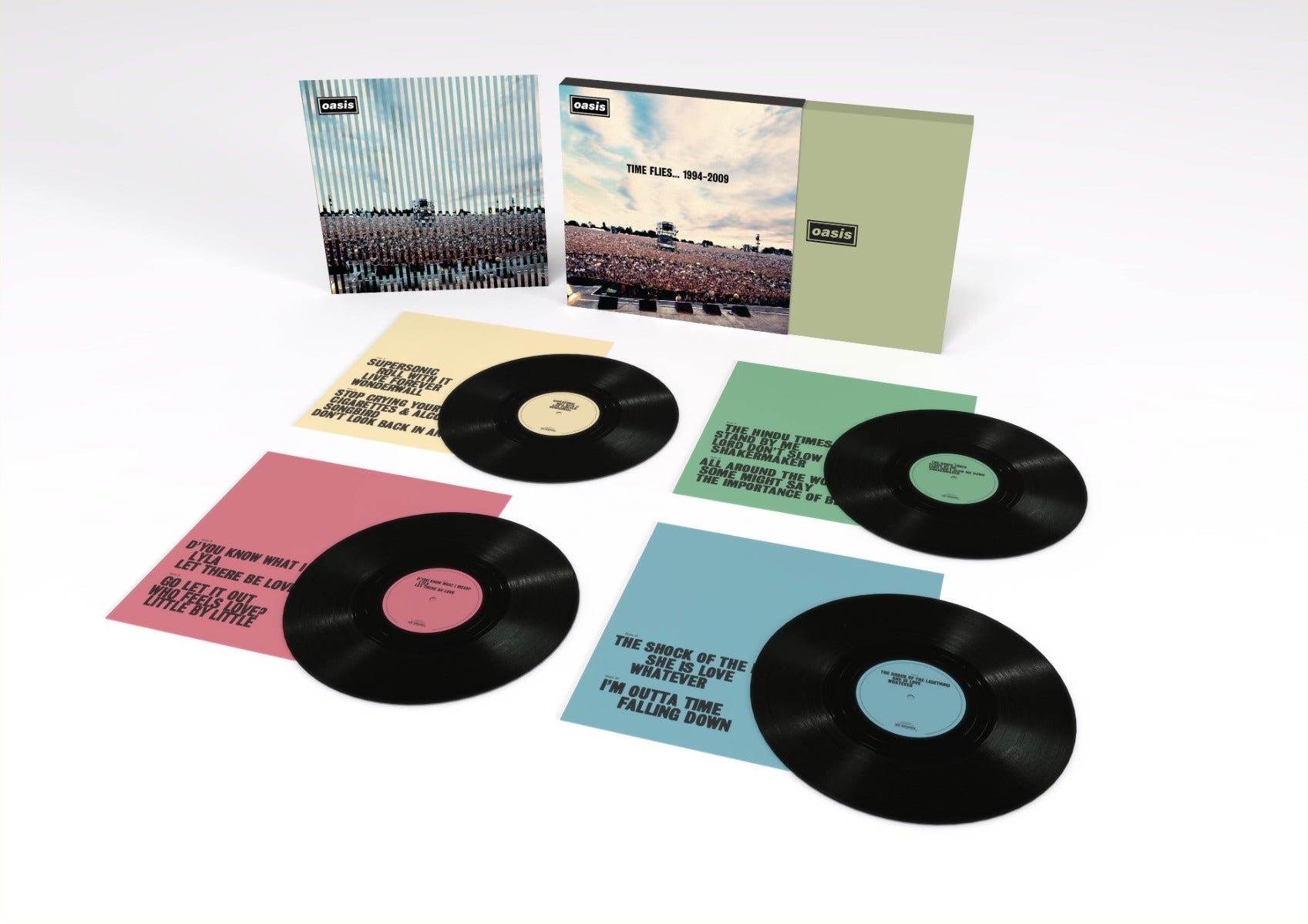 Oasis - Time Flies… 1994-2009 (4Lp) (Box Set) | Vinyl