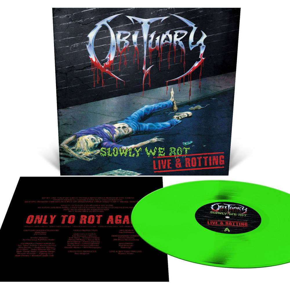 Obituary - Slowly We Rot - Live And Rotting | Vinyl