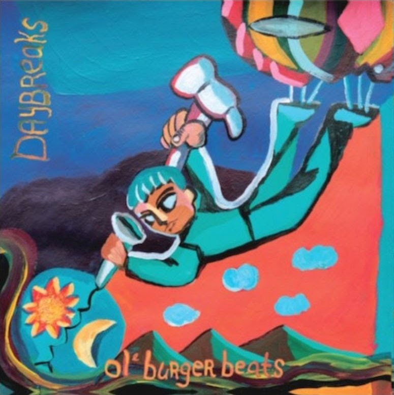 Ol’ Burger Beats - Daybreaks (Indie Exclusive, Ghostly Sea Blue w/ Black & Green Splatter Colored Vinyl) | Vinyl