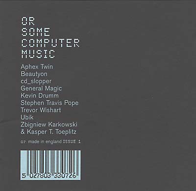 VA - Or: Some Computer Music | CD