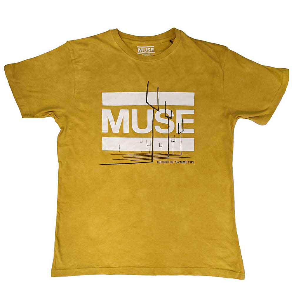Muse - Origin of Symmetry | T-Shirt Orange, Yellow