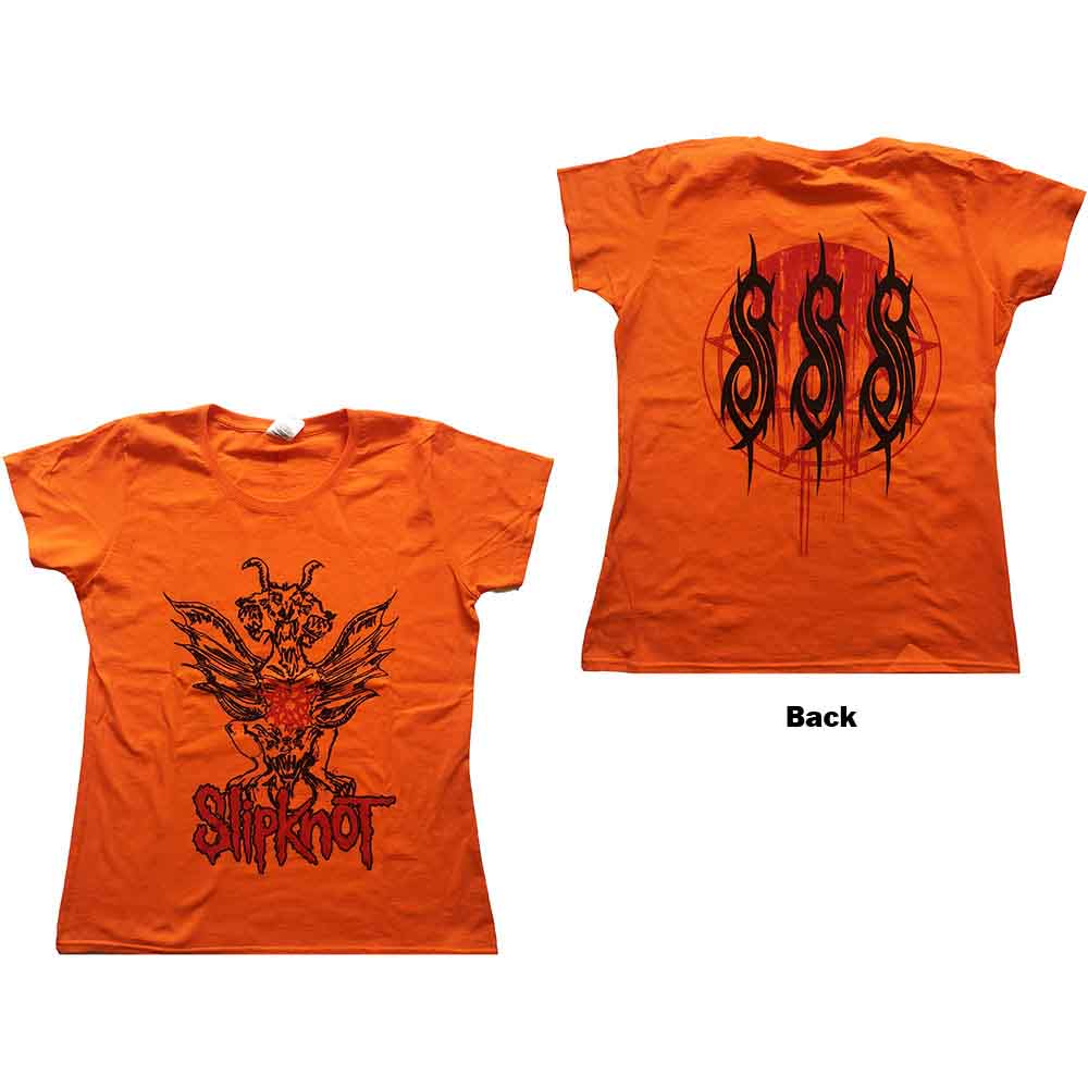 Slipknot - Winged Devil | T-Shirt Orange