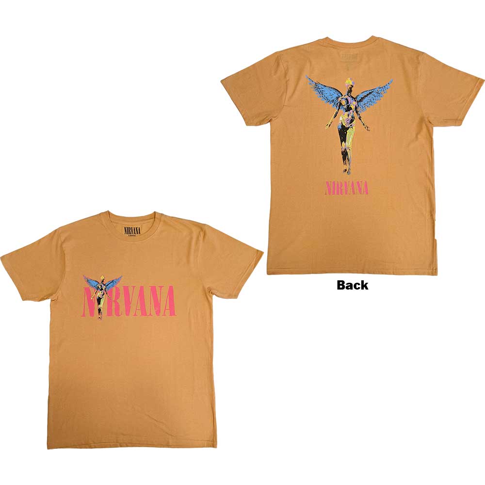 Nirvana - In Utero Angel | T-Shirt Orange