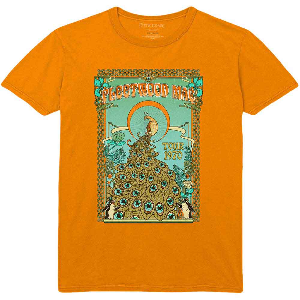 Fleetwood Mac - Peacock | T-Shirt Orange