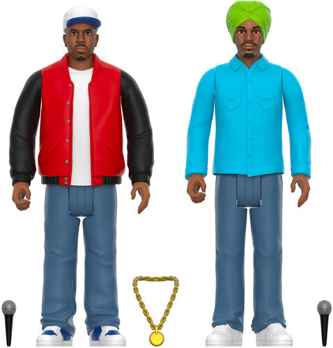 Outkast | Super7 - Outkast - Reaction Figures Wv1 - Outkast (Atliens) (Collectible, Figure, Action Figure) (Twin Pack) | Action Figure