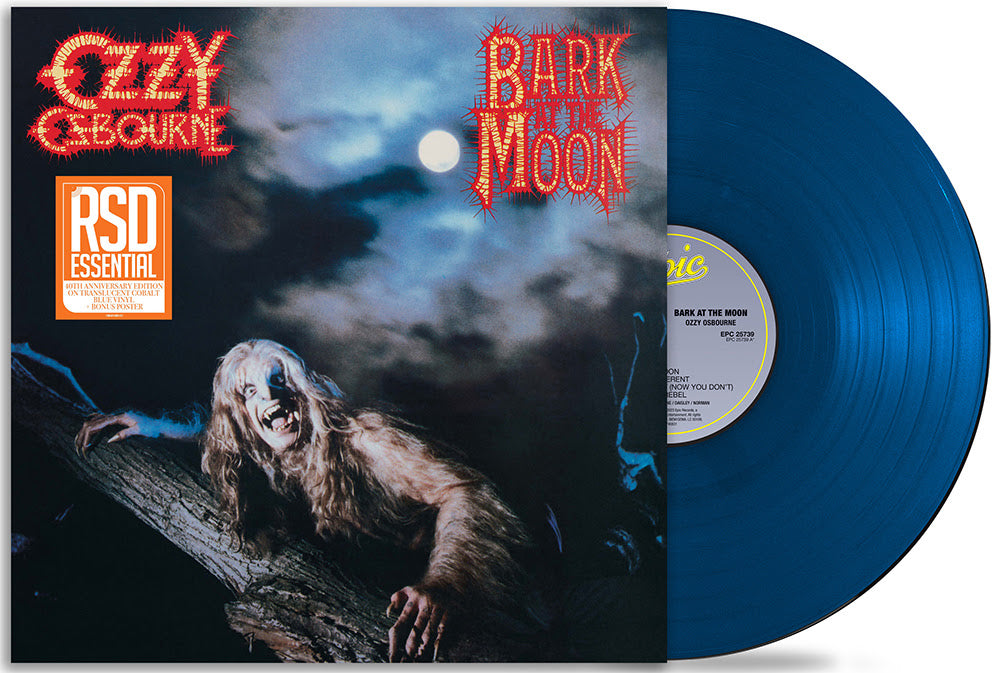 Ozzy Osbourne | Bark At The Moon: 40th Anniversary Edition (Indie Exclusive, Translucent Cobalt Blue Colored Vinyl) | Vinyl