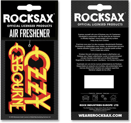 Ozzy Osbourne | Rocksax - Ozzy Osbourne - Ozzy Osbourne Logo - Air Freshener | Air Freshener