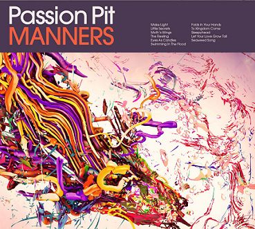 Passion Pit | Manners (Indie Exclusive, Orange Marble Colored Vinyl, Anniversary Edition) | Vinyl - 0