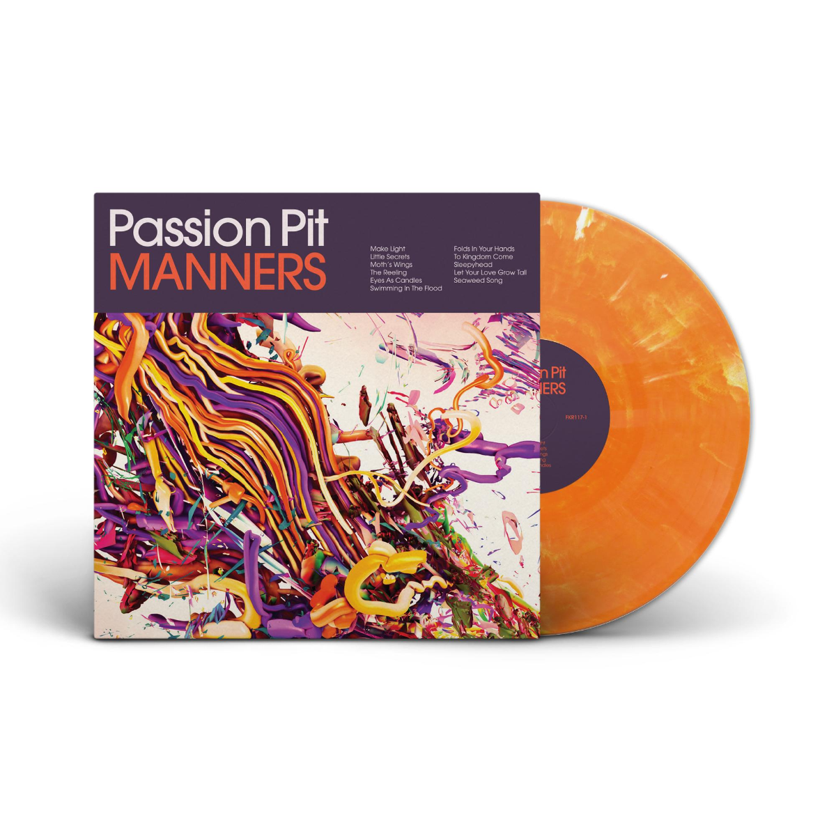 Passion Pit - Manners (Indie Exclusive, Orange Marble Colored Vinyl, Anniversary Edition) | Vinyl