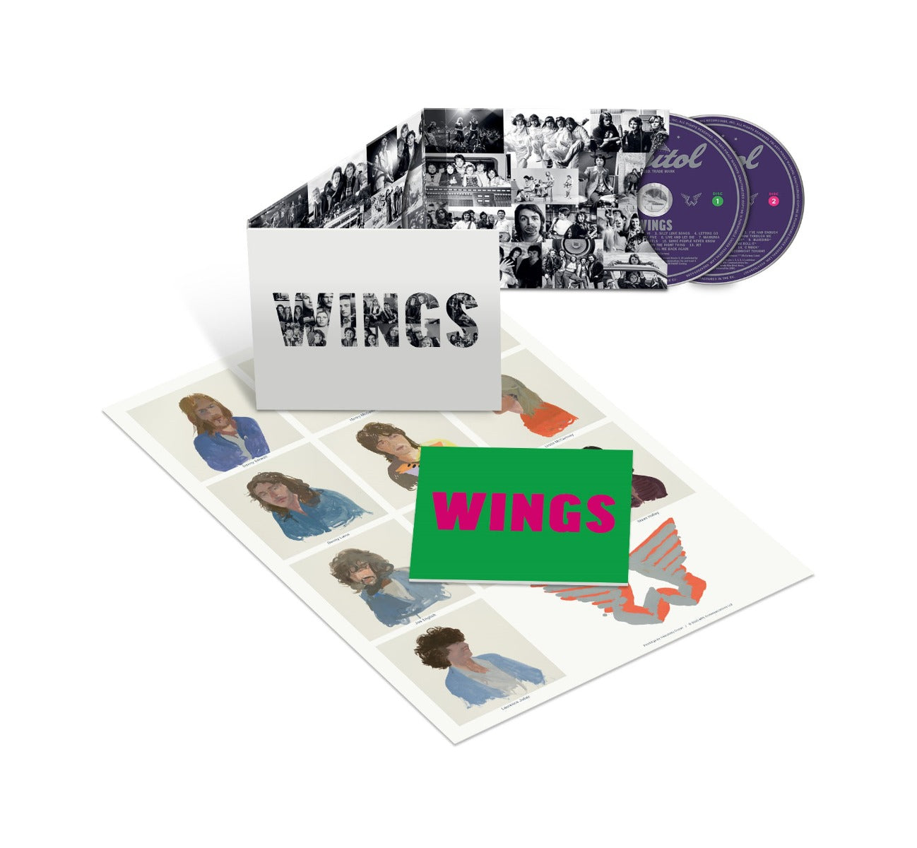 Paul Mccartney And Wings - Wings Deluxe (Deluxe Edition, Booklet, Poster, Digipack Packaging) (2 Cd's) | CD