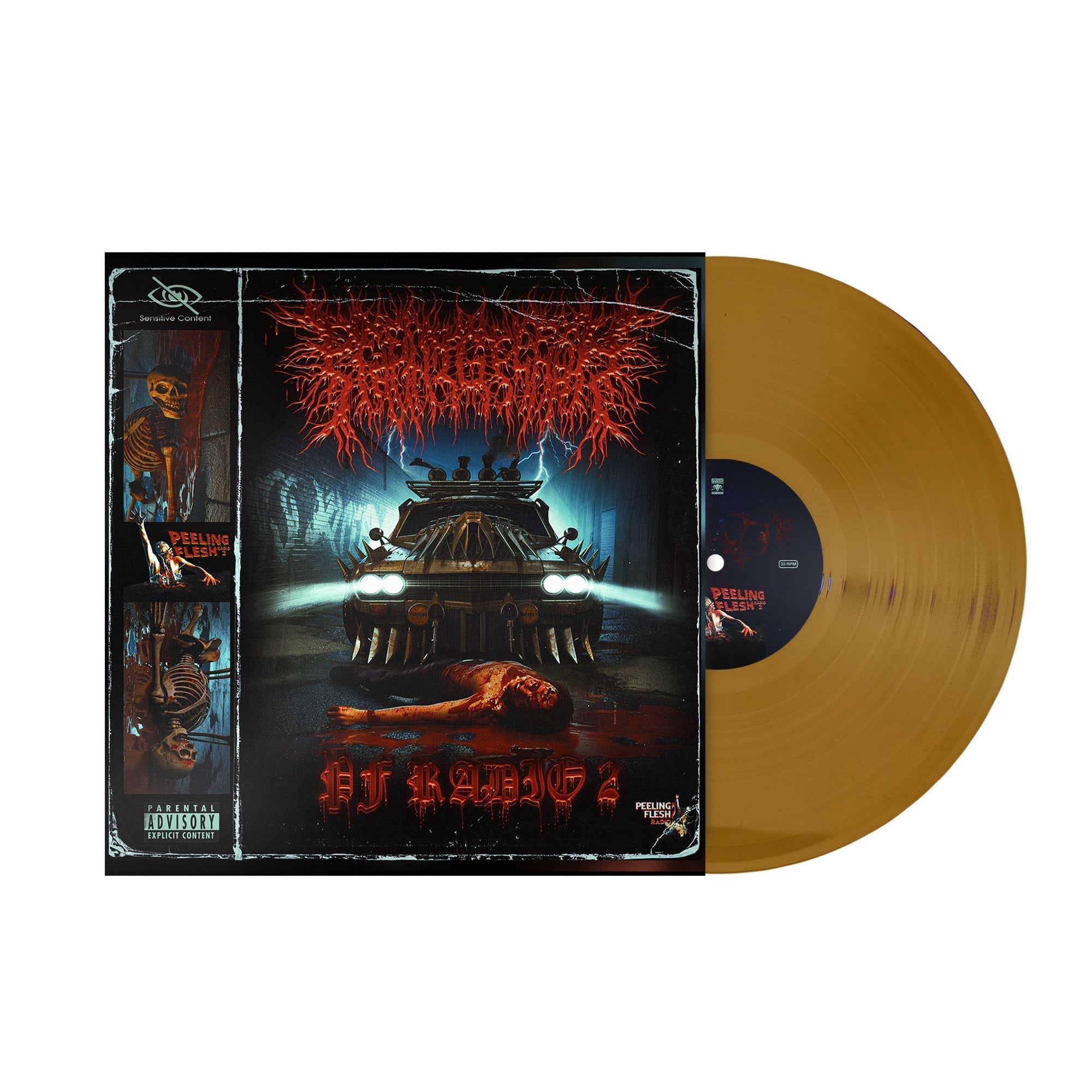 Peelingflesh | Pf Radio 2 (Gold Vinyl) | Vinyl